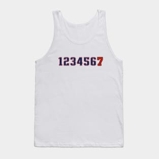 7 Rings - White Tank Top